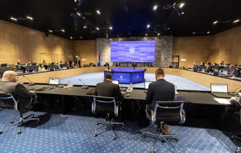 Zagreb, 13.11.2025 - Sjednica Vlade RH.foto HINA/ Damir SENČAR/ ds