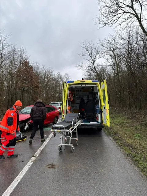 Prometna nesreča između Satnice i Ladimirevaca, kod vikend naselja Garčin