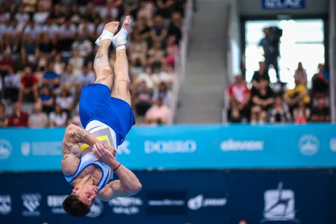 Ilia Kovtun tijekom ranijeg nastupa na DWC