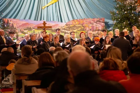 Božićni koncert Pjevačkoga dru&scaron;tva sv. Josipa Osijek2025.Snimio: Bojan Uranjek