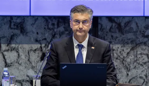 Zagreb, 30.12.2025 - Sjednica Vlade Republike Hrvatske. Na slici Andrej Plenković.Foto Hina/ Dario GRZELJ/ dag