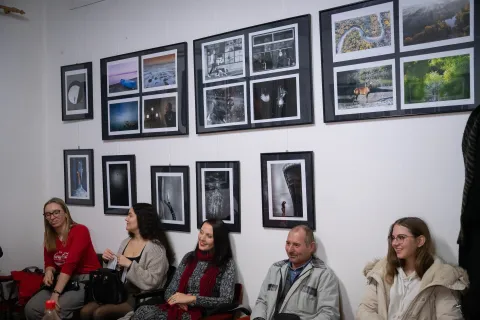 Osijek, 30. 12. 2025., Fotoklub Osijek, izložba najaktivnijih članova i druženjefotoklub; izložba; članovi; fotografije