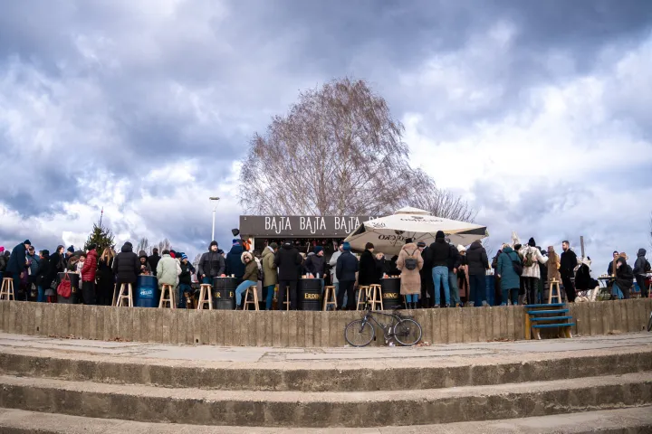 Osijek, 31. 12. 2025., Doček australske Nove godine, Bajtaaustralska nova godina; doček; bajta; posjetitelji; silsvestrovo