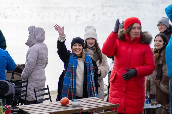 Osijek, 31. 12. 2025., Doček australske Nove godine, Bajtaaustralska nova godina; doček; bajta; posjetitelji; silsvestrovo