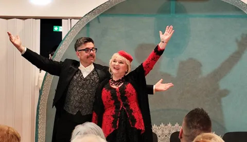 Lidija Horvat Dunjko i fantastična operna ekipa na Gala večeri u Na&scaron;icama