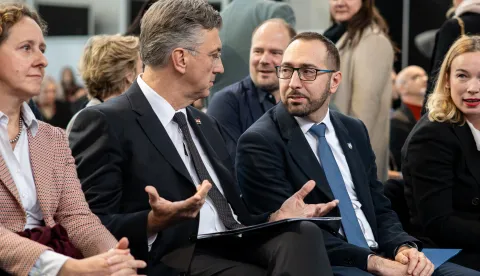 11.11.2025., Zagrebacki velesajam, Zagreb - Svecano otvorenje 47. medunarodnog sajama knjiga Interliber. Photo: Luka Antunac/PIXSELL