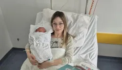 Maleni Toma prva je beba rođena u vukovarskoj bolnici u 2026.