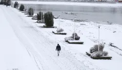 Osijek, 04. 01. 2026., foto&scaron;etnja, zima, hladno vrijeme, snijegSNIMIO BRUNO JOBST