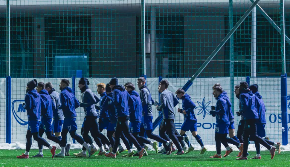 Sopić je u subotu kasno popodne okupio momčad i krenule su pripreme za proljećesiječanj 2026.FOTO: NK OSIJEK