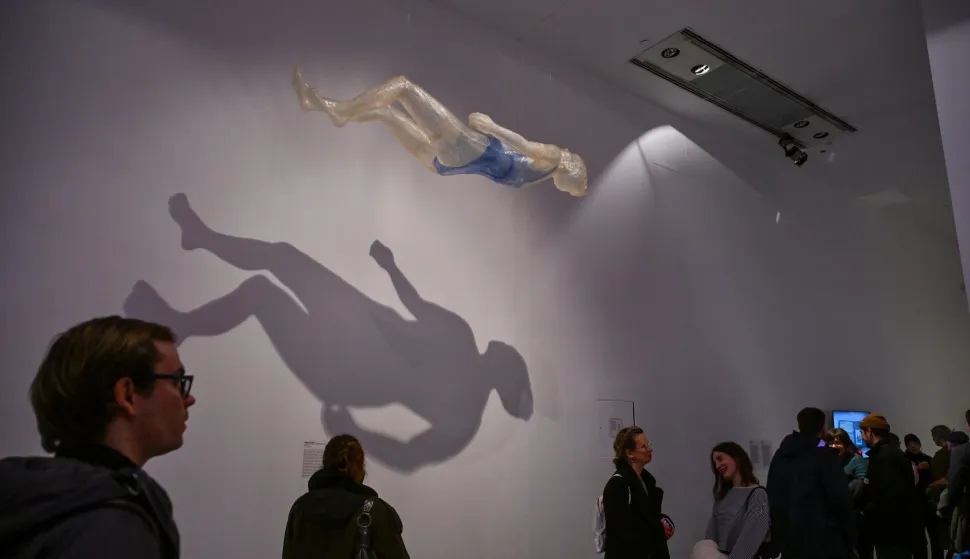 25.11.2025., Zagreb - U organizaciji Gliptoteke, Hrvatske akademije znanosti i umjetnosti i Muzeja suvremene umjetnost otvorenje izlozbe XV. trijenale hrvatskoga kiparstva te samostalne izlozbe Lorena Zivkovica Kuljisa, dobitnika Velike nagrade XIV. trijenala hrvatskoga kiparstva. Photo: Igor Soban/PIXSELL