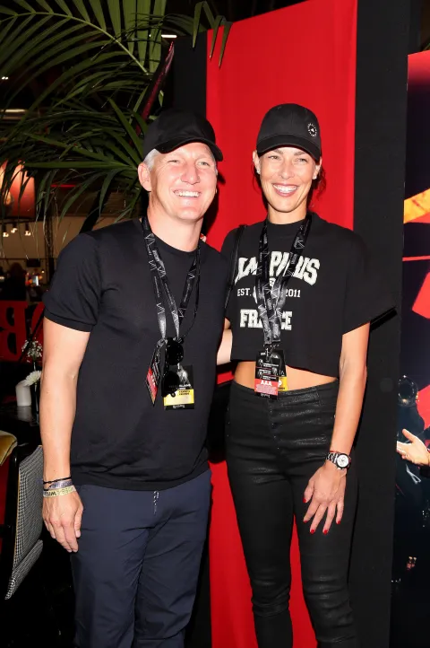 Bastian Schweinsteiger and Ana Ivanovic - Robbie Williams Concert - Messe Riem - Munich - 27.08.2022 - BANG MEDIA INTERNATIONAL FAMOUS PICTURES 28 HOLMES ROAD LONDON NW5 3AB UNITED KINGDOM tel +44 (0) 02 7485 1005 email: pictures@famous.uk.com Photo via Newscom Photo: babiradpicture/AndyKnoth/NEWSCOM
