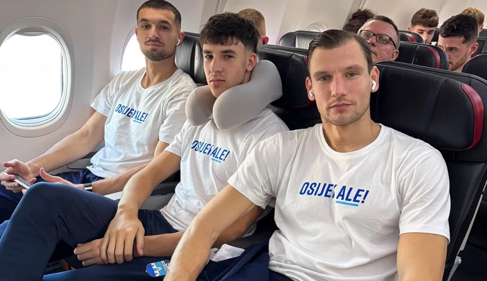 NK OSIJEK ODLAZAK NA PRIPREME U TURSKU 6. SIJEČNJA 2025.FOTO: BORNA JAK&Scaron;IĆ/NK OSIJEK