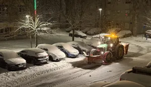 Osijek, 07. 01. 2026., zimska služba, UNIKOM, ralica, ralice, či&scaron;ćenje snijega, snijegSNIMIO BRUNO JOBST
