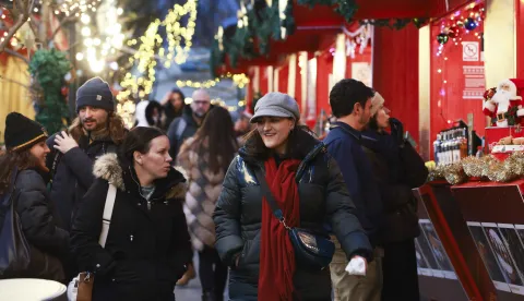 Zagreb, 30.12.2025. - Advent u Zagrebu 2025. foto HINA/ Lana SLIVAR DOMINIĆ/ lsd