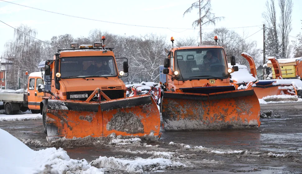 Osijek, 08. 01. 2026., CESTING, zimska služba, ralice, ralica, obilazak, Nata&scaron;a Trami&scaron;ak - županicaSNIMIO BRUNO JOBST