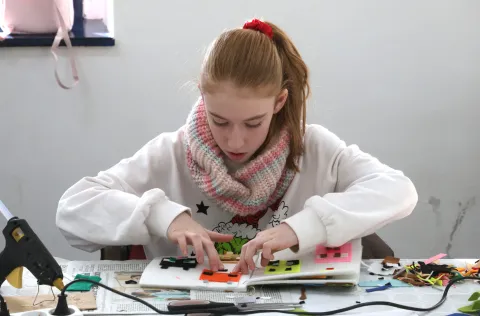 Osijek, 08. 01. 2026., Tvrđa, Dom tehnike, zimske radionice, djeca, Minecraft - radionicaSNIMIO BRUNO JOBST