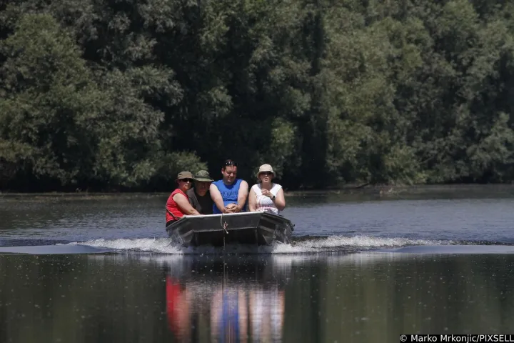 30.06.2012., Osijek - Park prirode Kopacki rit. Poplavno podrucje u Baranji, jedna od najvecih fluvijalno-mocvarnih nizina u Europi. Zbog svoje ocuvanosti kao rijetkog ritskog ekosustava, velike bioloske raznolikosti i izuzetne znanstvene i ekoloske vrijednosti, Kopacki rit je dobio status parka prirode. "nPhoto: Marko Mrkonjic/PIXSELL