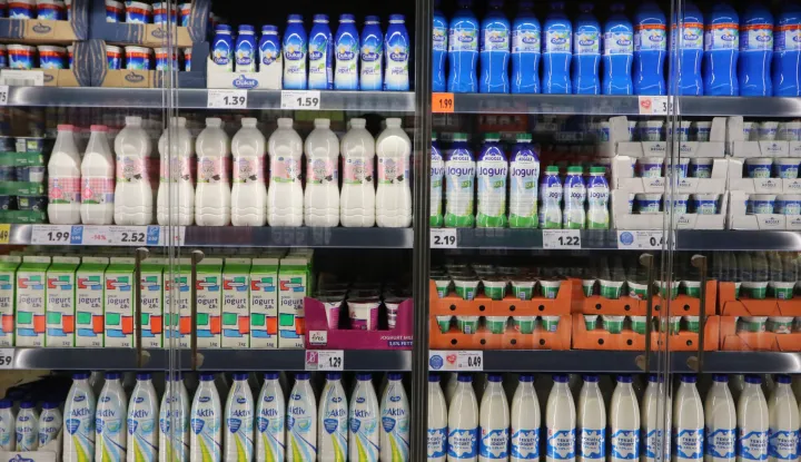 Osijek, 14. 10. 2025, Kaufland Retfala, obilazak Kauflanda pred sutra&scaron;nje otvorenje. Trgovina, proizvodi, police, ilustracijasnimio GOJKO MITIĆ