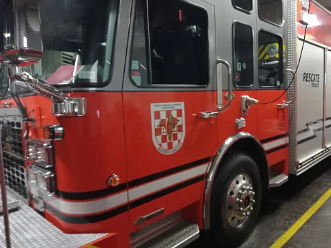 Punta Arenas, 10.01.2026 - Dobrovoljno vatrogasno dru?tvo "Bomba Croata", koje su osnovali hrvatski doseljenici u ?ileanskom gradu Punta Arenasu prije 124 godine, slavi ro?endan pa je otvorilo vrata gra?anima nadaju?i se da ?e mu se pridru?iti.foto HINA/ Miho DOBRA?IN/ ik