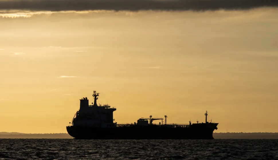 This view shows crude oil tankers anchored on Lake Maracaibo, Venezuela on January 7, 2026. US Energy Secretary Chris Wright said in January 7, Washington will control sales of Venezuelan oil "indefinitely," a day after President Donald Trump announced Venezuela's interim leaders had agreed to US-managed marketing of 30-50 million barrels of crude. (Photo by Maryorin Mendez/AFP)