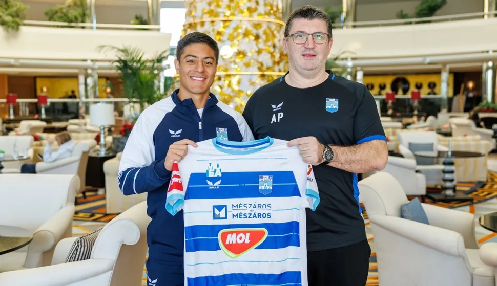 David Mateo Mejia Moscoso potpisao je s Osječanima trogodi&scaron;nji ugovor14. SIJEČNJA 2026. FOTO: NK OSIJEK/BORNA JAK&Scaron;IĆ