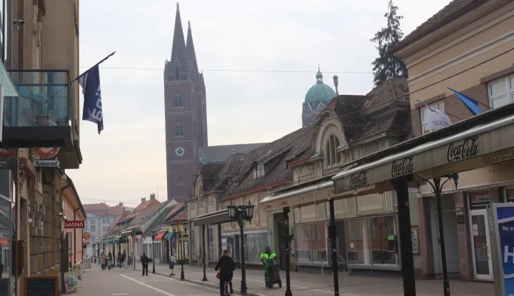 ĐAKOVO, 25. 02. 2020, KORZO, CENTAR, ĐAKOVO.snimio GOJKO MITIĆ