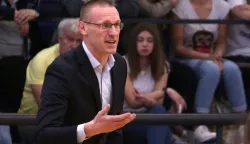 08.05.2019., Sportski centar Gripe, Split - Druga utakmica polufinala HT Premijer lige, KK Split - KK Cibona. Trener Ante Grgurevic Photo: Miranda Cikotic/PIXSELL