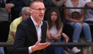 08.05.2019., Sportski centar Gripe, Split - Druga utakmica polufinala HT Premijer lige, KK Split - KK Cibona. Trener Ante Grgurevic Photo: Miranda Cikotic/PIXSELL