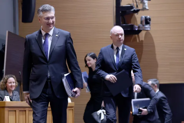 15.01.2026., Zagreb -Nakon zimske stanke Sabor je aktualnim prijepodnevnom poceo 9. sjednicu. Photo: Patrik Macek/PIXSELL