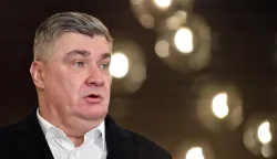 09.01.2026., Cakovec- Predsjednik Zoran Milanovic sudjelovao na svecanoj akademiji Vecer medjimurskog identiteta povodom obiljezavanja spomendana Dana sjedinjenja Medjimurja s maticom zemljom Hrvatskom. Photo: Vjeran Zganec Rogulja/PIXSELL