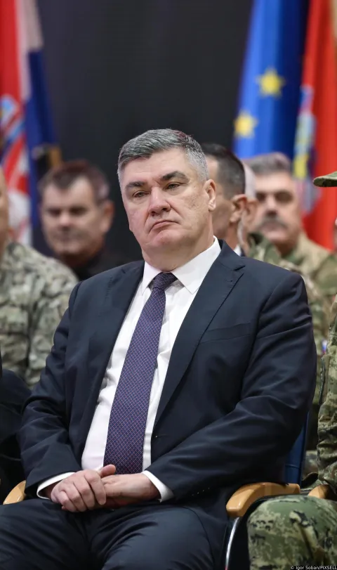 11.12.2025., Zagreb - Svecano obiljezavanje 34. obljetnice Hrvatskog ratnog zrakoplovstva odrzalo se u vojarni Pukovnik Marko Zivkovic na Pleso. Photo: Igor Soban/PIXSELL