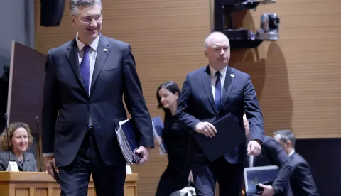 15.01.2026., Zagreb -Nakon zimske stanke Sabor je aktualnim prijepodnevnom poceo 9. sjednicu. Photo: Patrik Macek/PIXSELL