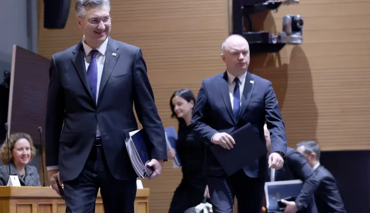 15.01.2026., Zagreb -Nakon zimske stanke Sabor je aktualnim prijepodnevnom poceo 9. sjednicu. Photo: Patrik Macek/PIXSELL