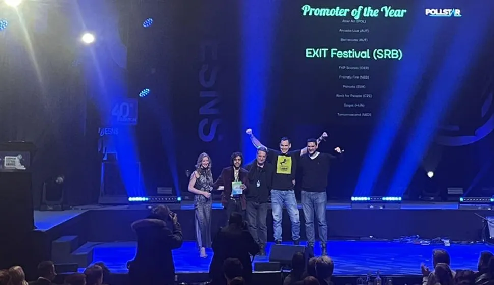 EXIT progla&scaron;en za najbolju event organizaciju Europe