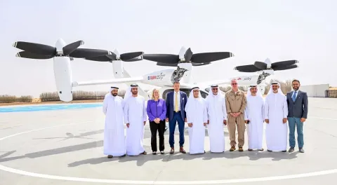 Zračni taksi Dubaijem će poletjeti do 2027.