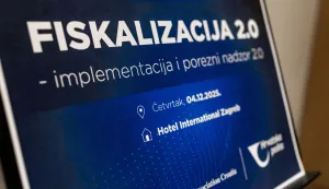 Zagreb, 4.12.2025 - Konferencija "Fiskalizacija 2.0 &ndash; implementacija i porezni nadzor 2.0". Foto Hina/ Dario GRZELJ/ dag