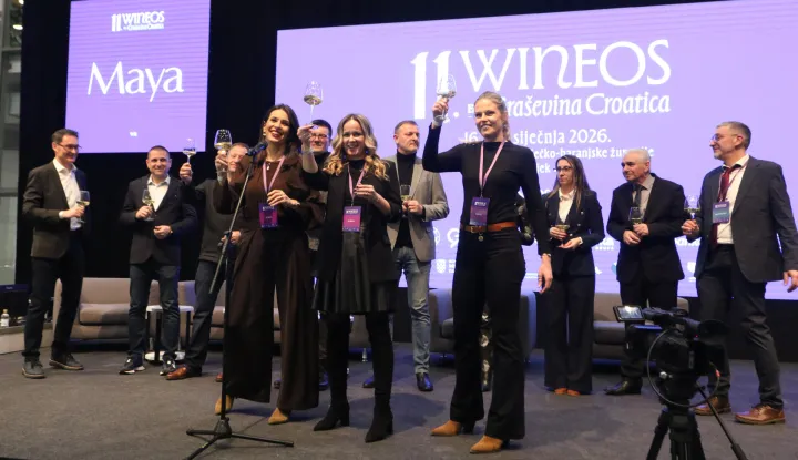 Osijek, 16. 01. 2026, GC Osijek, otvorenje 11. WineOs, prvi dan.snimio GOJKO MITIĆ