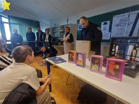 Osma&scaron;i O&Scaron; Eugena Kumičića u Slatini na jedan dan postali detektivi poput Herculea Poirota