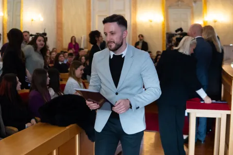 Osijek, 20. 1. 2026., Dodjela stipendija učenicima i studentimastipendije; stipendisti; učenici; studenti; obrazovanje; &scaron;kolovanje