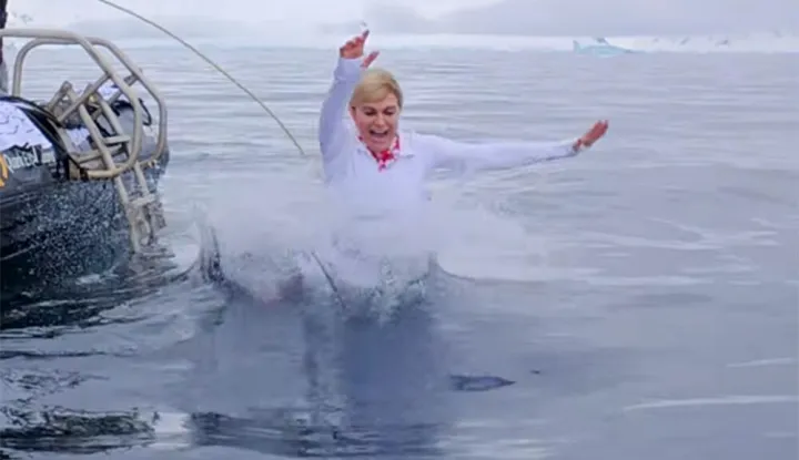 Kolinda Grabar-Kitarović, Antarktika