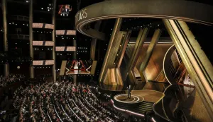 epa11936223 Conan O'Brien hosts the 97th annual Academy Awards ceremony at the Dolby Theatre in the Hollywood neighborhood of Los Angeles, California, USA, 02 March 2025. EPA/ALLISON DINNER