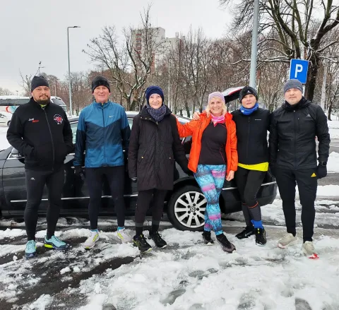 Neumorna ekipa iz udruge &ldquo;Zdravo trčanje&rdquo; trči po 35 km na minusima pripremajući se za maraton u 30 stupnjeva toplijem Dubaiju