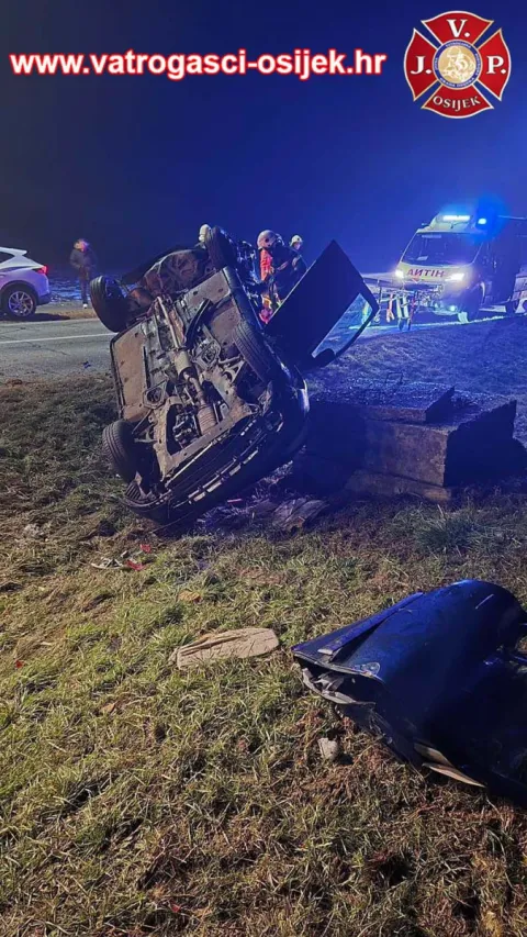 Prometna nesreća između osijeka i Tenje