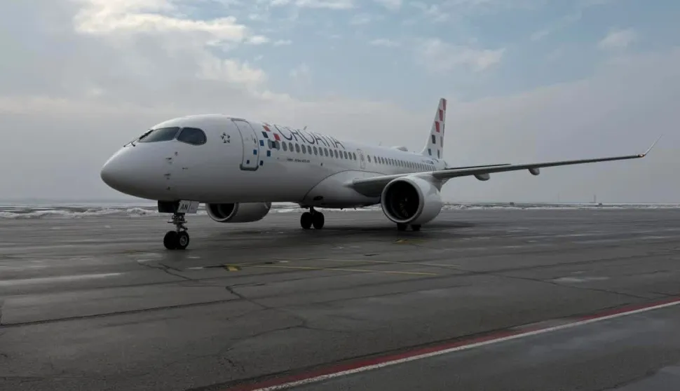 Croatia Airlines, Zračna luka Osijek, Airbus, let Osijek - Munchen