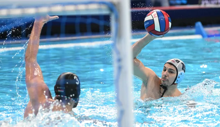 Beograd, 25.01.2026. - Finalna utakmica Europskog prvenstva u vaterpolu između Srbije i Mađarske. foto HINA/ TANJUG/ AMIR HAMZAGIĆ/ bs/ ml