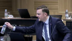 Zagreb.23.1.2025.- Dolazak na 139.sjednicu Vlade Republike Hrvatske.Na slici Marko Primorac.Foto HINA/Tomislav Pavlek/ tp