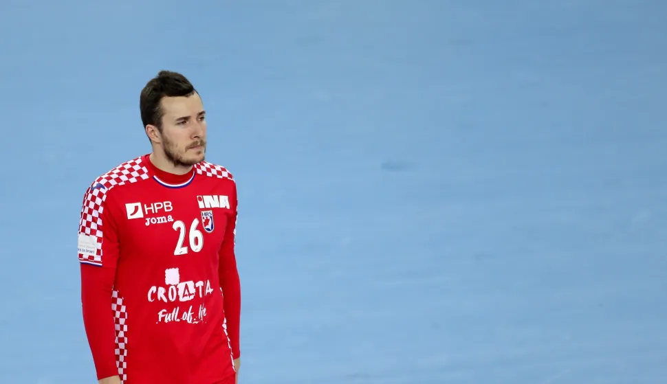 24.01.2018., Arena, Zagreb - Europsko rukometno prvenstvo, skupina I, 3. kolo, Hrvatska - Fancuska. Manuel StrlekPhoto: Igor Kralj/PIXSELL