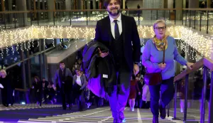 27.11.2025., Zagreb, KD Vatroslav Lisinski - Okupljanje uzvanika uoci Bozicnog gala koncerta Croatia osiguranja "Croatia povezana pjesmom". Tomislav Coric Photo: Goran Stanzl/PIXSELL