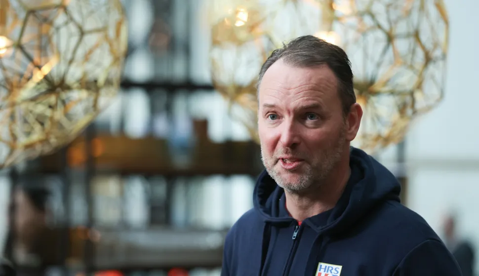 22.01.2026., Malmo, Svedska - EHF Europsko prvenstvo 2026. U hotelu Scandic triangel HRS organizirao je Media day - druzenje novinara s igracima. Dagur Sigurdsson Photo: Sanjin Strukic/PIXSELL