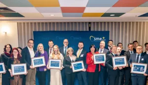 Hidrocibalae d.o.o. iz Vinkovaca nagrađen na SME Europe Forumu u kategoriji Digitalna evolucija i pametno poslovanje, Sunčana Glavak, Dino Dragun, 28. siječnja 2026.